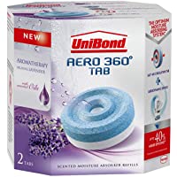 UNI2091273 Aero 360 del absorbedor de humedad aromaterapia lavanda recargas Pack de 2